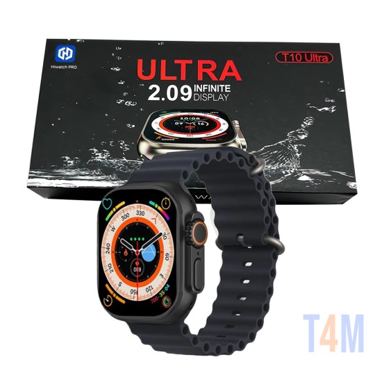 Smartwatch T10 Ultra Series 8 2.09" (Versão para Chamada) Preto